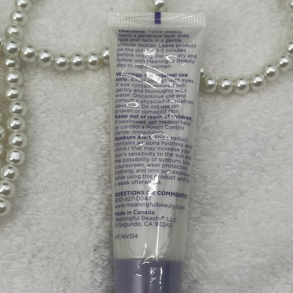 Meaningful Beauty Intensive Triple Exfoliating Treatment .5 Fl Oz *Sealed* - Picture 4 of 4